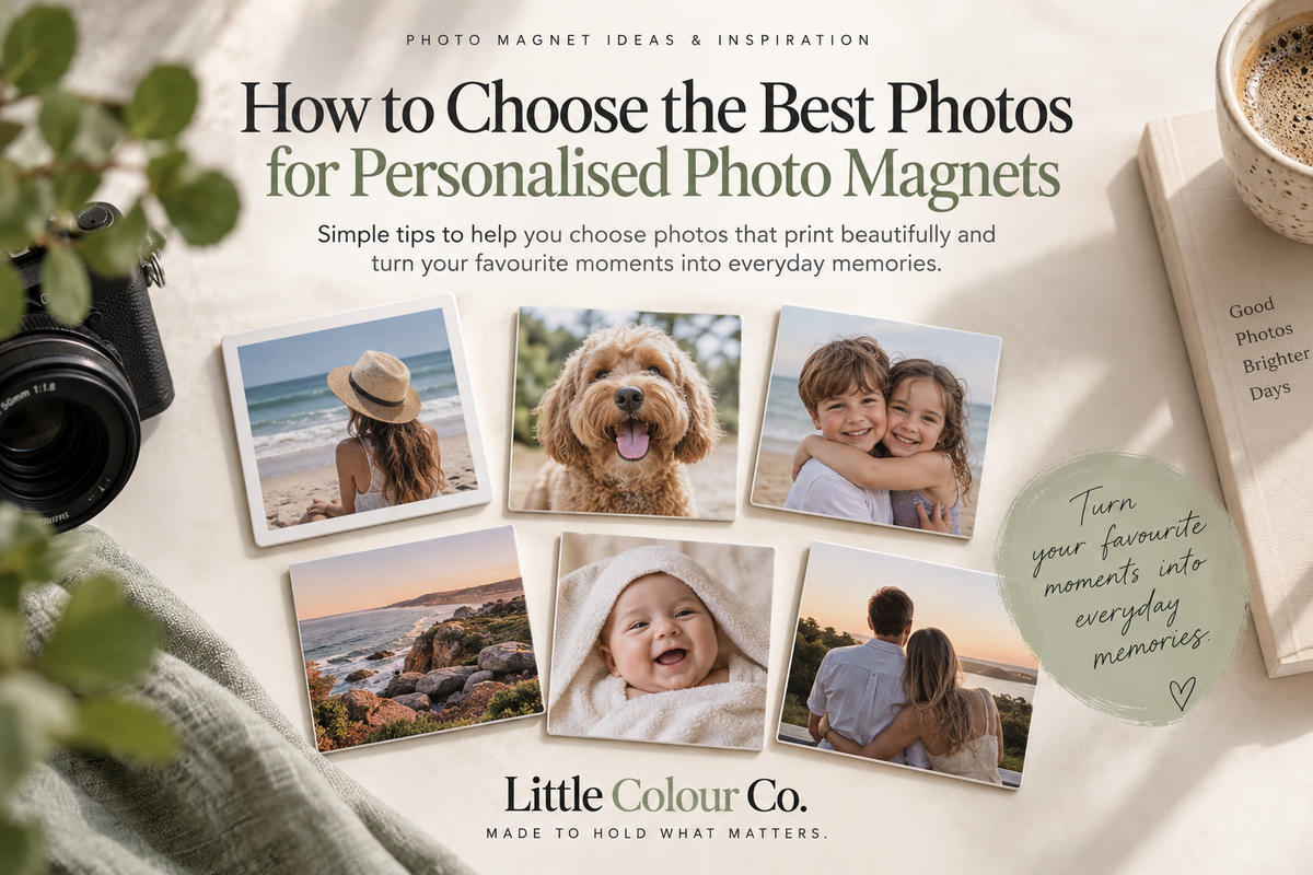 How to Choose the Best Photos for Personalised Photo Magnets