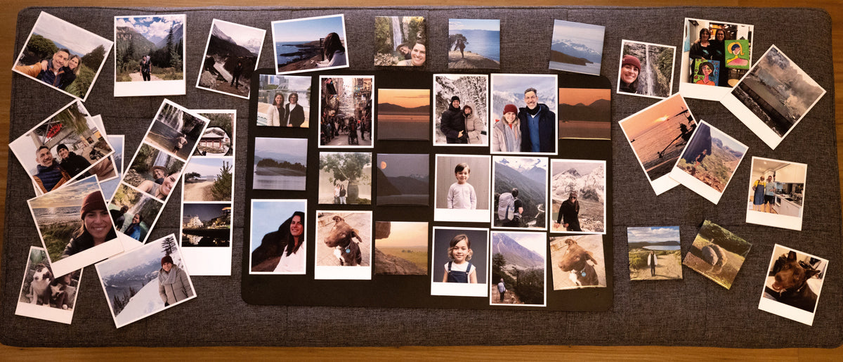 Personalised flexible photo magnets by Little Colour Co