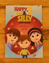 Happy, Sad & Silly Colouring Book