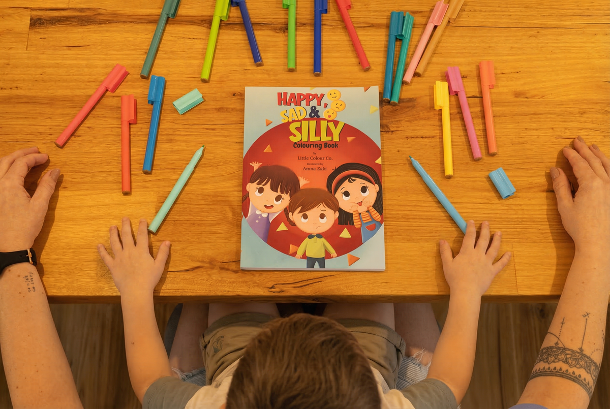 Colouring books for kids by Little Colour Co